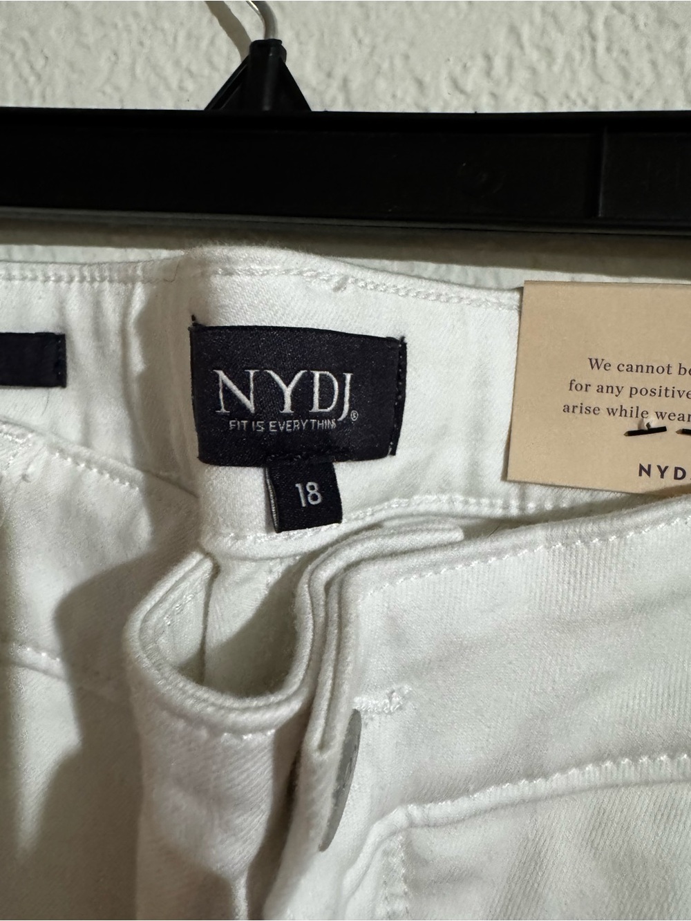 NYDJ White Jeans Shorts - NYDJ Fit Is Everything
